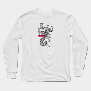 Hairs of Lady Long Sleeve T-Shirt